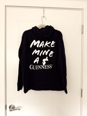 Guinness Black Hoodie - "Make Mine A Guinness"